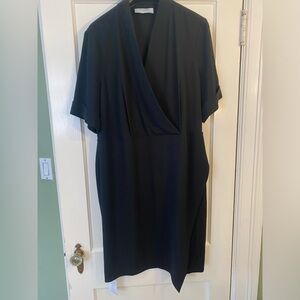 M.M. LaFleur Tory dress with tailored top and defined waist.